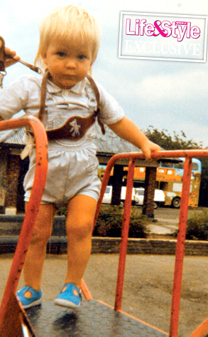 Robert Pattinson as a child