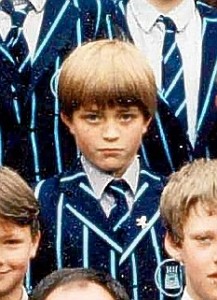 Robert Pattinson in preparatory school